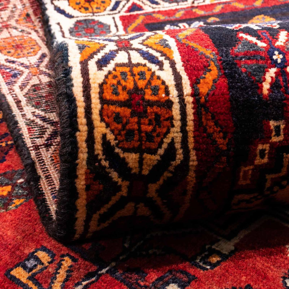 Perski dywan - Nomadyczny - 247 x 153 cm - ciemna czerwień