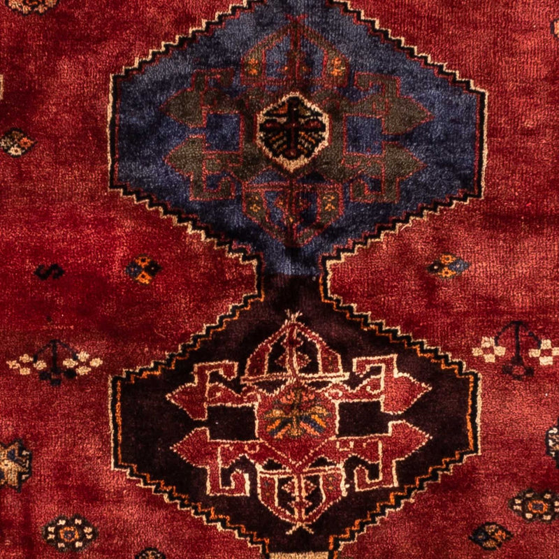 Perski dywan - Nomadyczny - 238 x 174 cm - ciemna czerwień