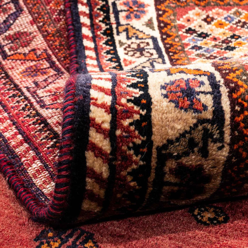 Perski dywan - Nomadyczny - 238 x 174 cm - ciemna czerwień