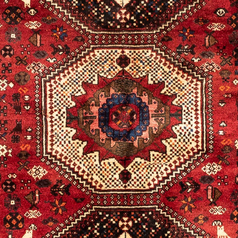 Perski dywan - Nomadyczny - 244 x 183 cm - ciemna czerwień