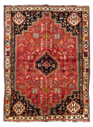 Perski dywan - Nomadyczny - 247 x 170 cm - czerwony