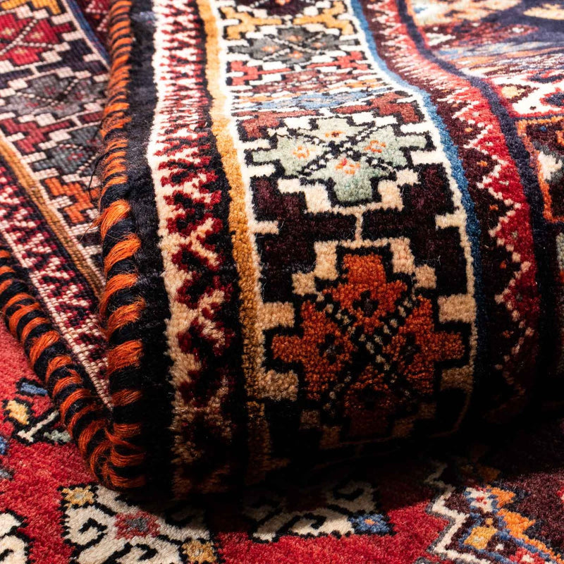 Perski dywan - Nomadyczny - 265 x 170 cm - czerwony