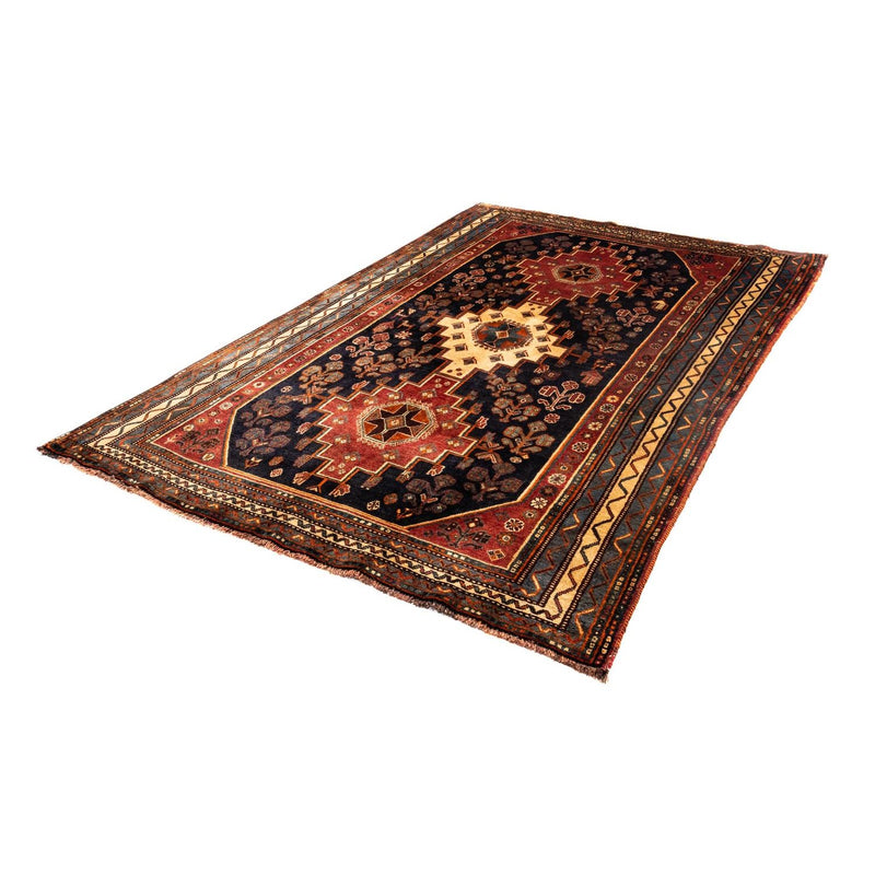 Perski dywan - Nomadyczny - 246 x 160 cm - ciemnoniebieski