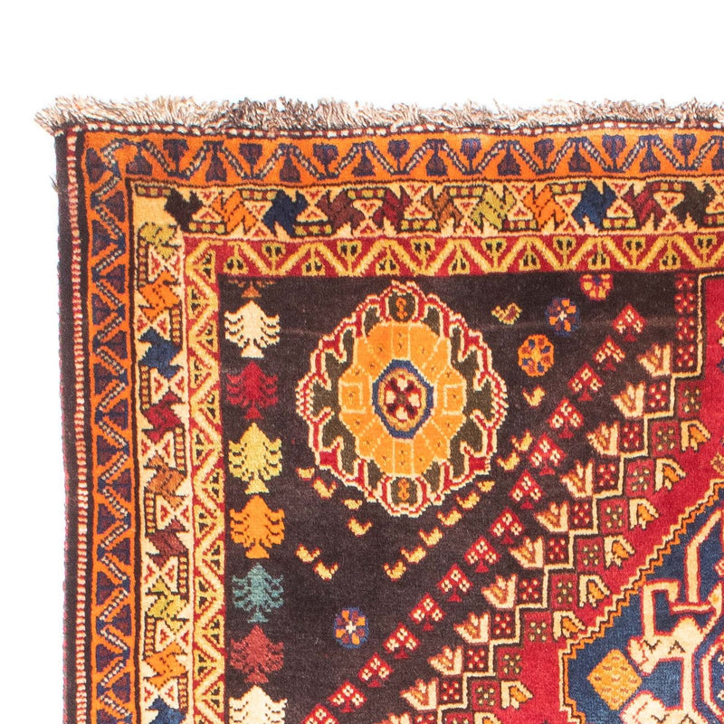 Perski dywan - Nomadyczny - 175 x 120 cm - ciemna czerwień