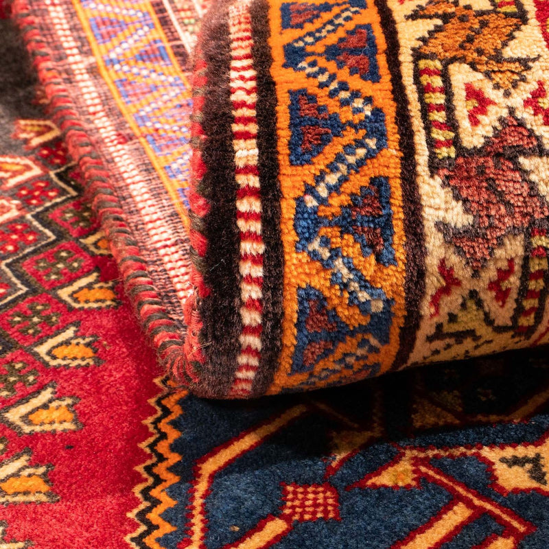 Perski dywan - Nomadyczny - 175 x 120 cm - ciemna czerwień