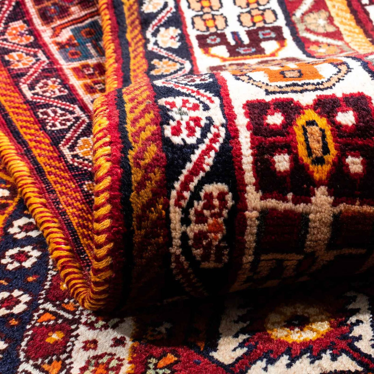 Perski dywan - Nomadyczny - 260 x 165 cm - wielokolorowy