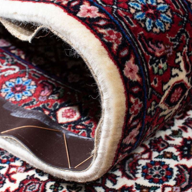 Biegacz Dywan perski - Bijar - 297 x 86 cm - beżowy