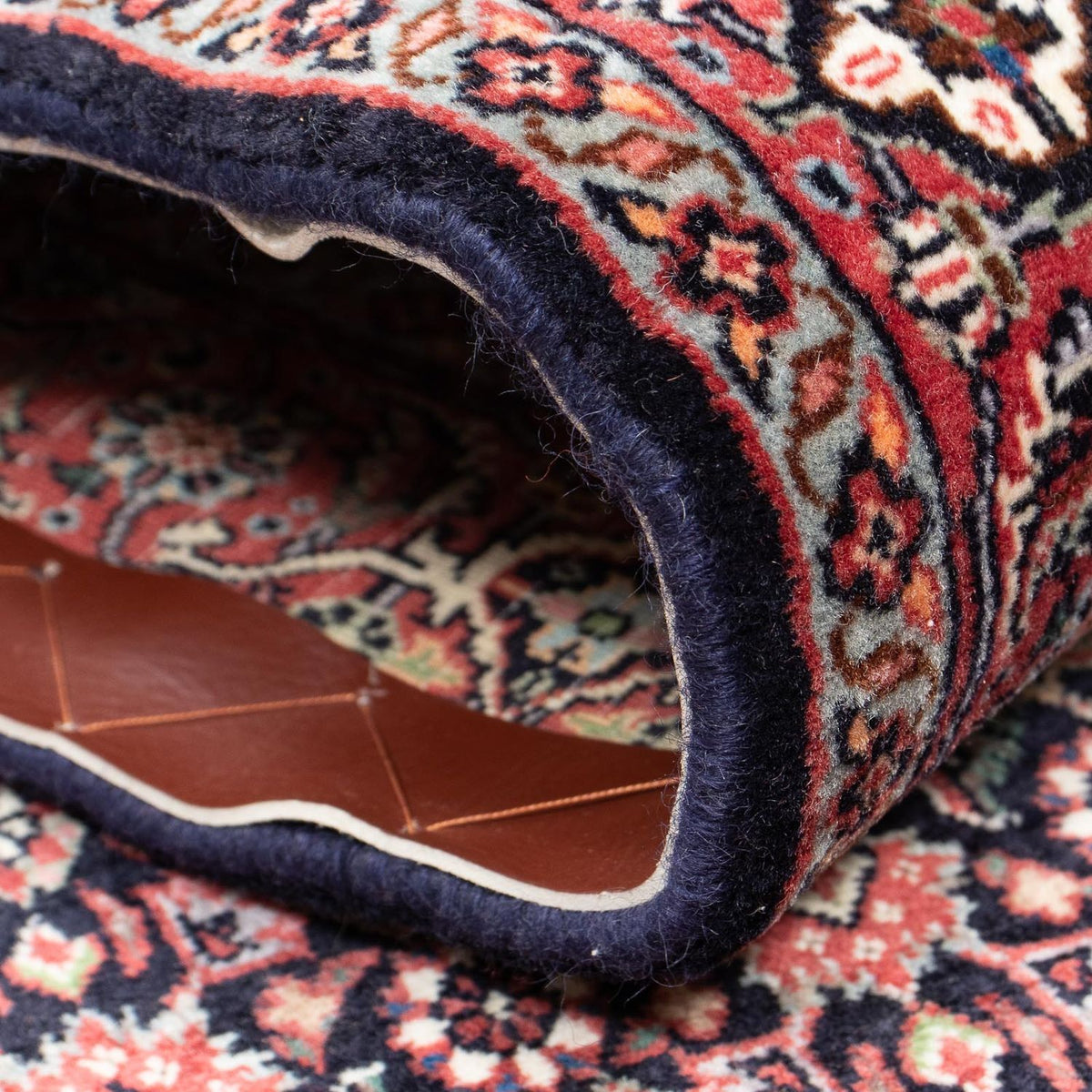 Biegacz Dywan perski - Bijar - 395 x 81 cm - beżowy