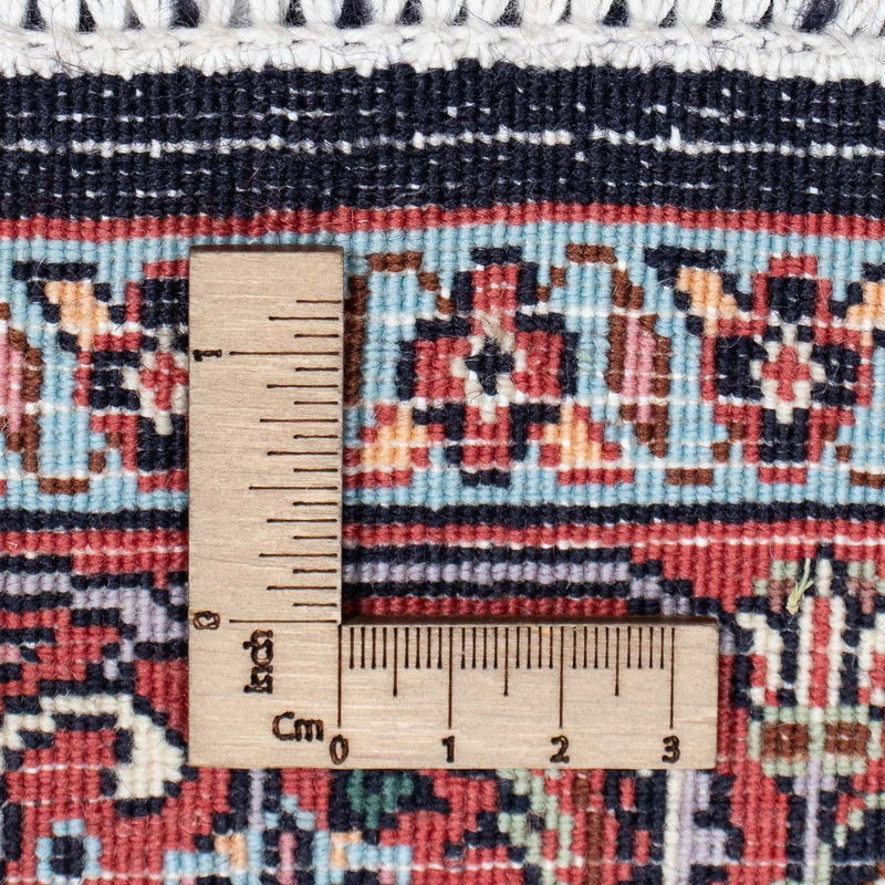 Biegacz Dywan perski - Bijar - 395 x 81 cm - beżowy