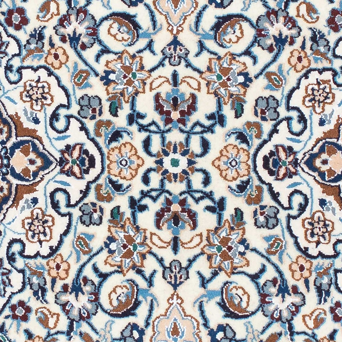 Biegacz Dywan perski - Nain - Królewski - 196 x 59 cm - beżowy