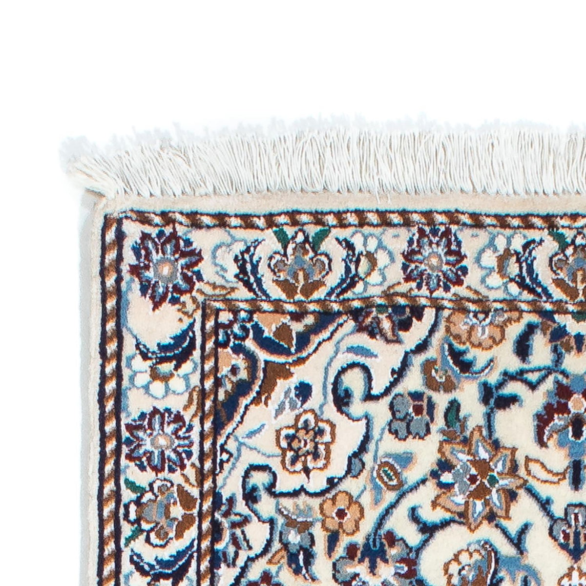 Biegacz Dywan perski - Nain - Królewski - 196 x 59 cm - beżowy