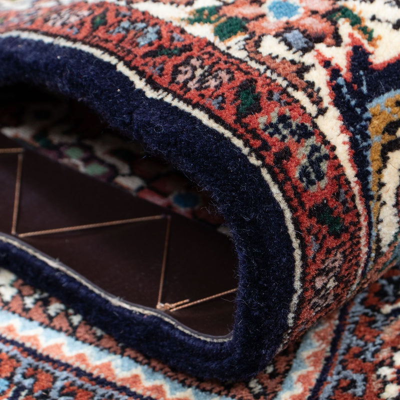 Biegacz Dywan perski - Bijar - 364 x 78 cm - wielokolorowy