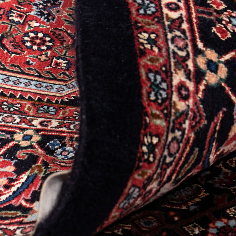 Dywan perski - Bijar - 238 x 169 cm - ciemnoniebieski