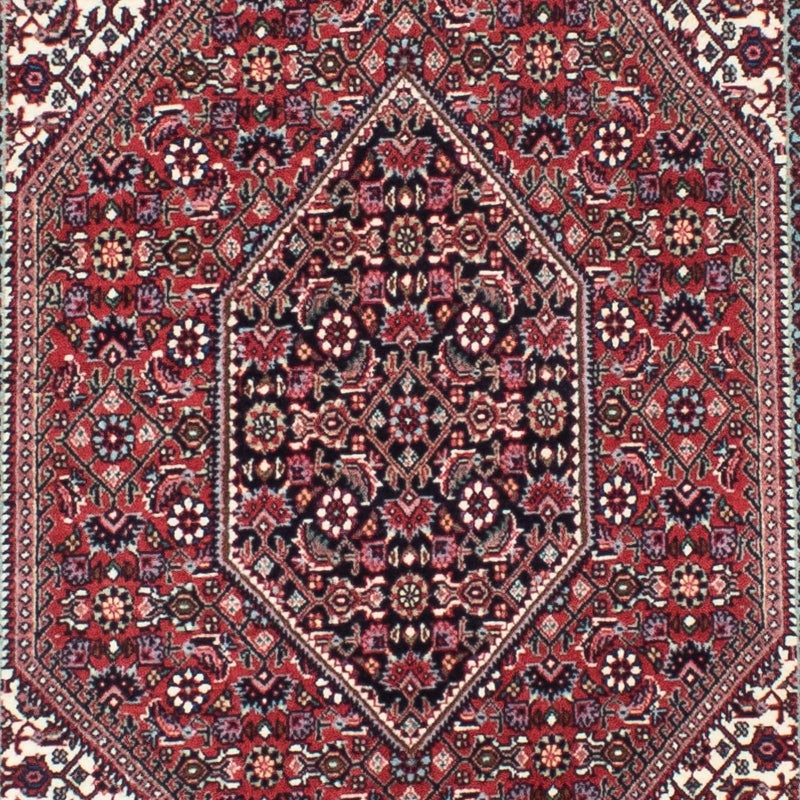 Biegacz Dywan perski - Bijar - 316 x 82 cm - czerwony