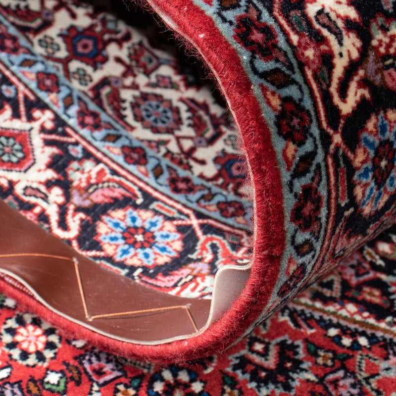 Biegacz Dywan perski - Bijar - 316 x 82 cm - czerwony