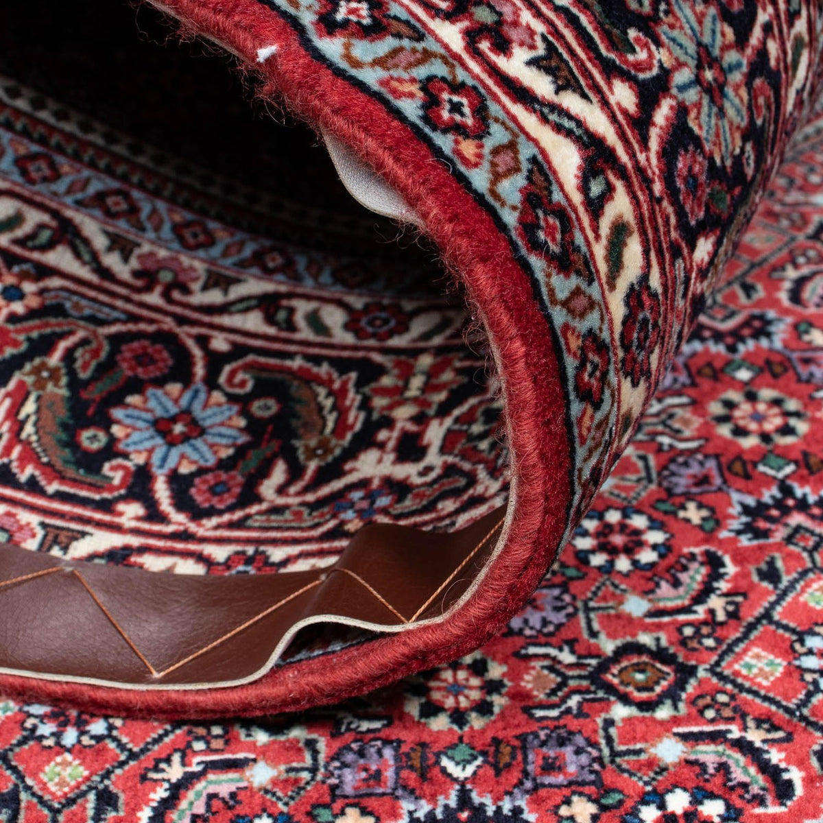 Dywan perski - Bijar - 200 x 130 cm - czerwony