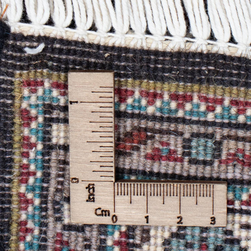 Biegacz Dywan perski - Bijar - 400 x 70 cm - szary