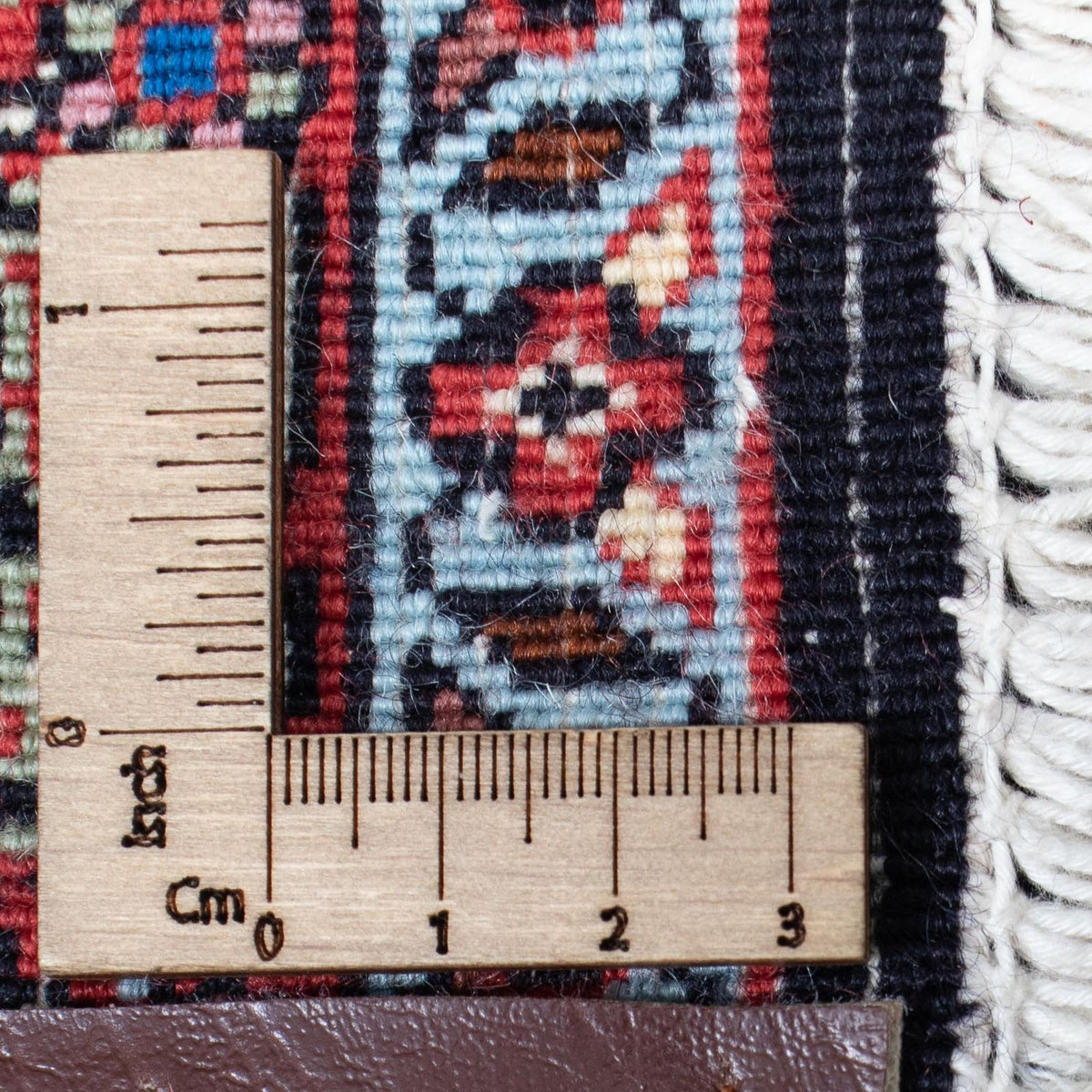 Biegacz Dywan perski - Bijar - 418 x 86 cm - jasna czerwień