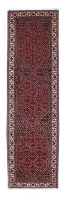 Biegacz Dywan perski - Bijar - 306 x 85 cm - rdza