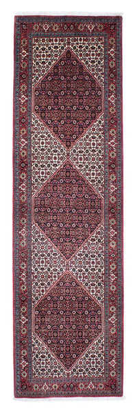 Biegacz Dywan perski - Bijar - 295 x 85 cm - czerwony