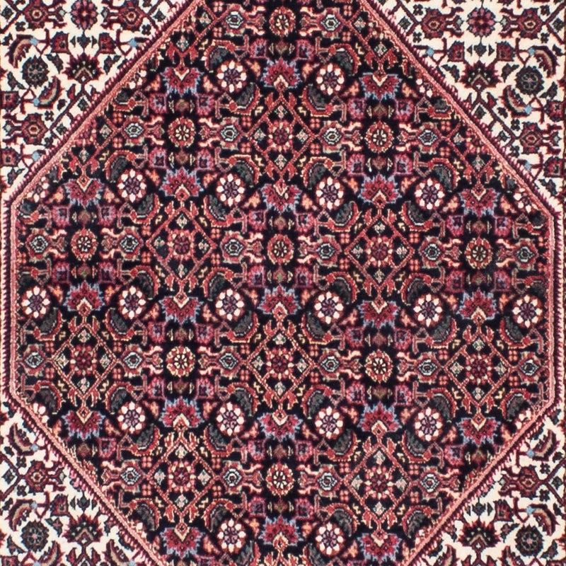 Biegacz Dywan perski - Bijar - 295 x 85 cm - czerwony