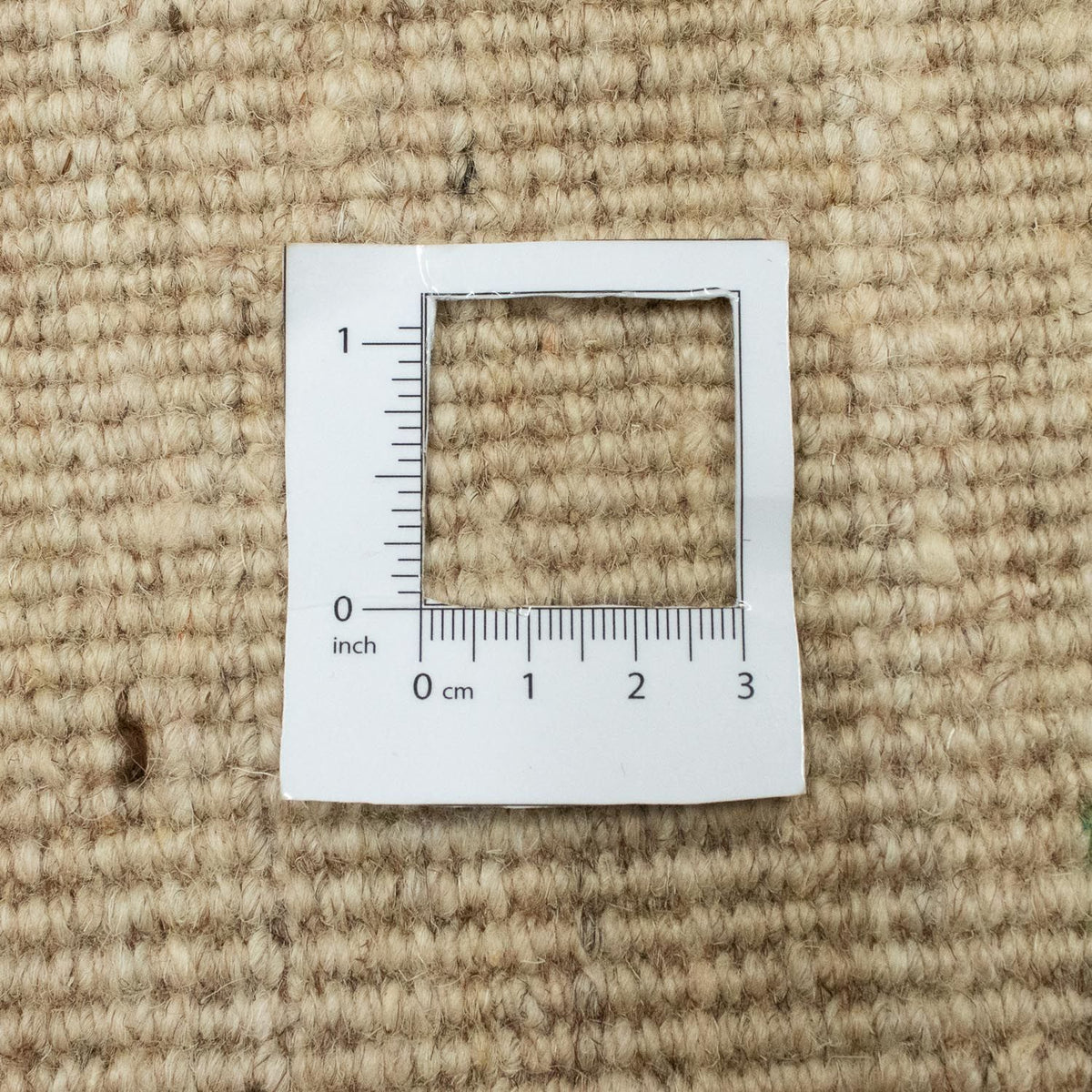 Dywan Gabbeh - perski - 185 x 139 cm - beżowy