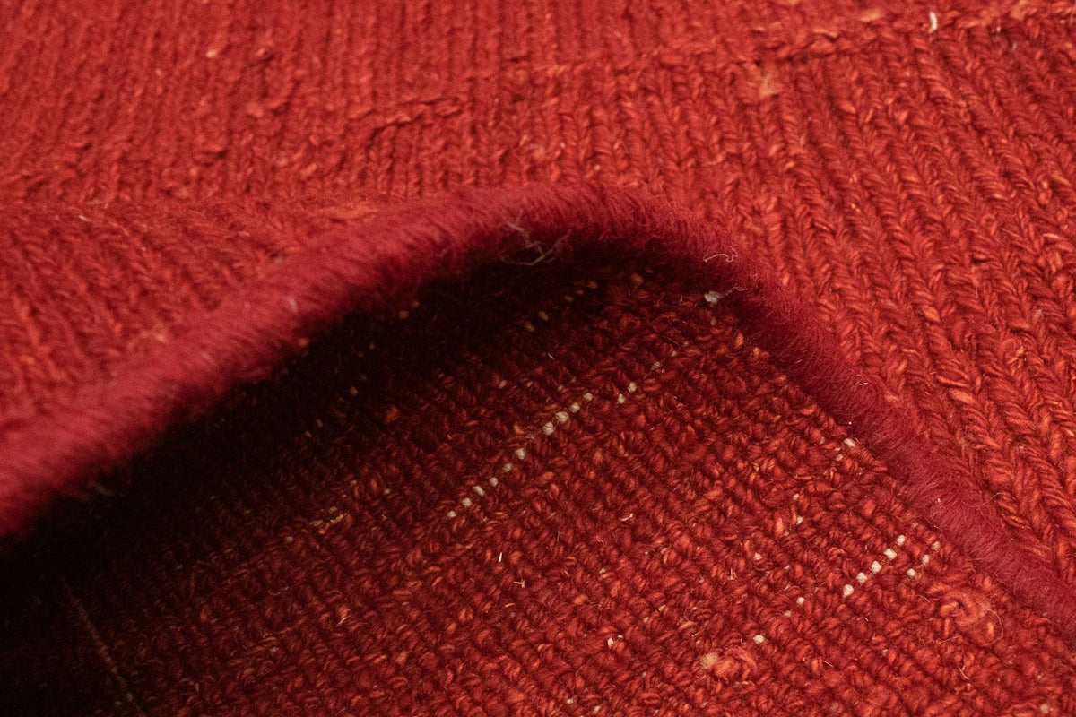 Dywan Gabbeh - perski - 200 x 142 cm - czerwony