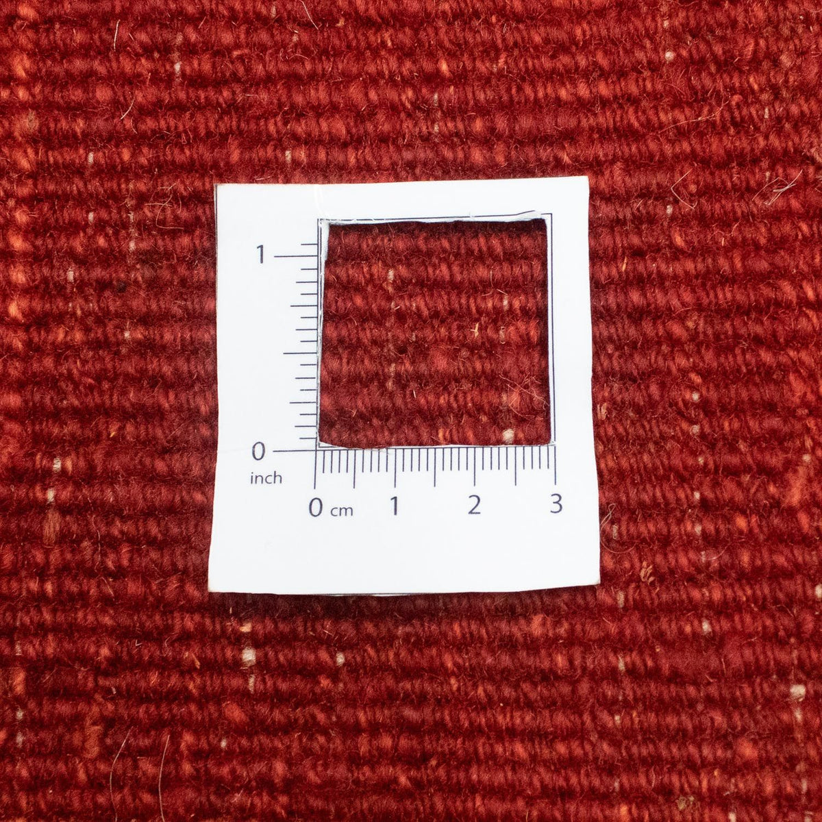 Dywan Gabbeh - perski - 200 x 142 cm - czerwony