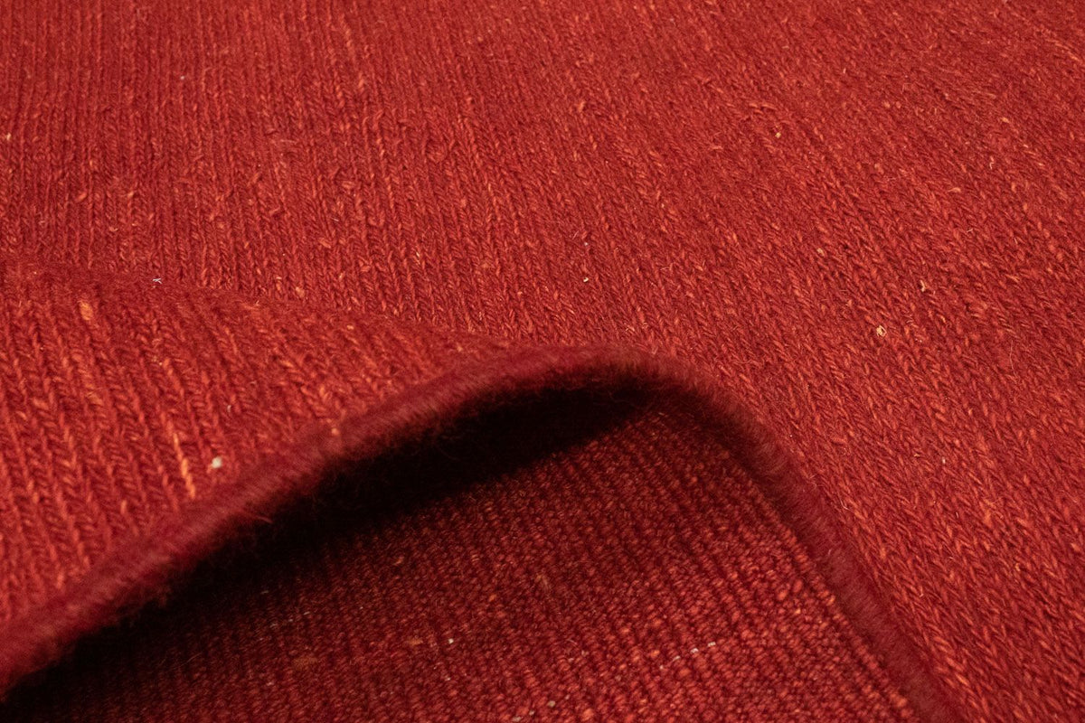 Dywan Gabbeh - perski - 194 x 140 cm - czerwony