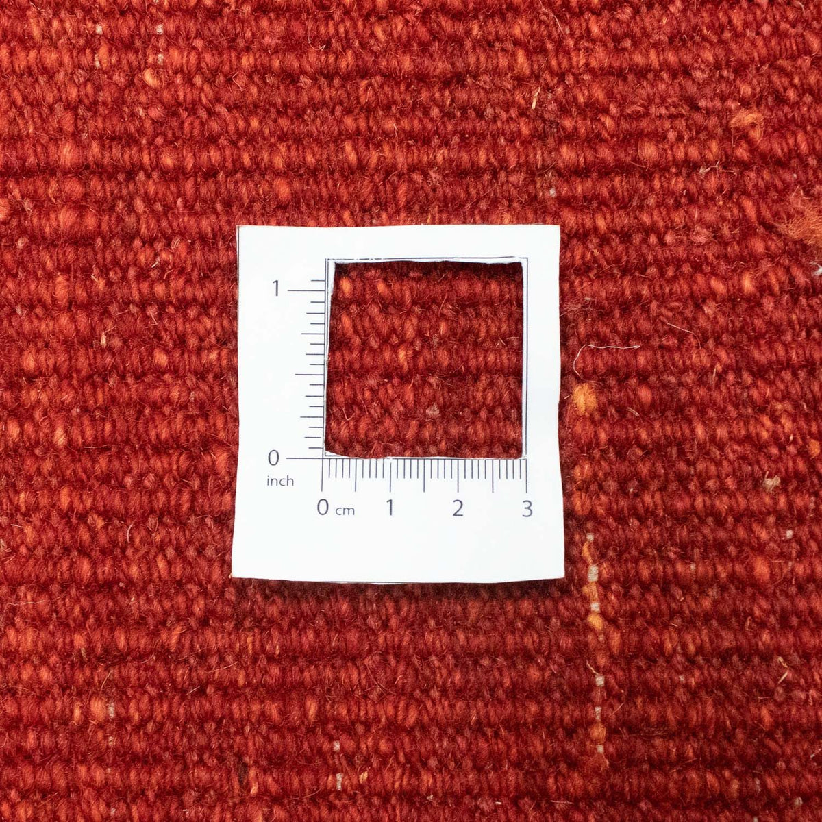 Dywan Gabbeh - perski - 194 x 140 cm - czerwony