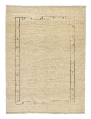 Dywan Gabbeh - perski - 197 x 147 cm - beżowy