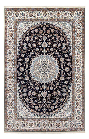 Dywan perski - Nain - Królewski - 306 x 203 cm - czarny