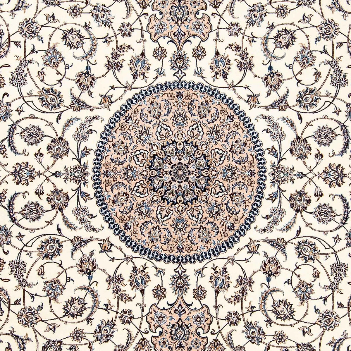 Dywan perski - Nain - Premium - 307 x 206 cm - beżowy