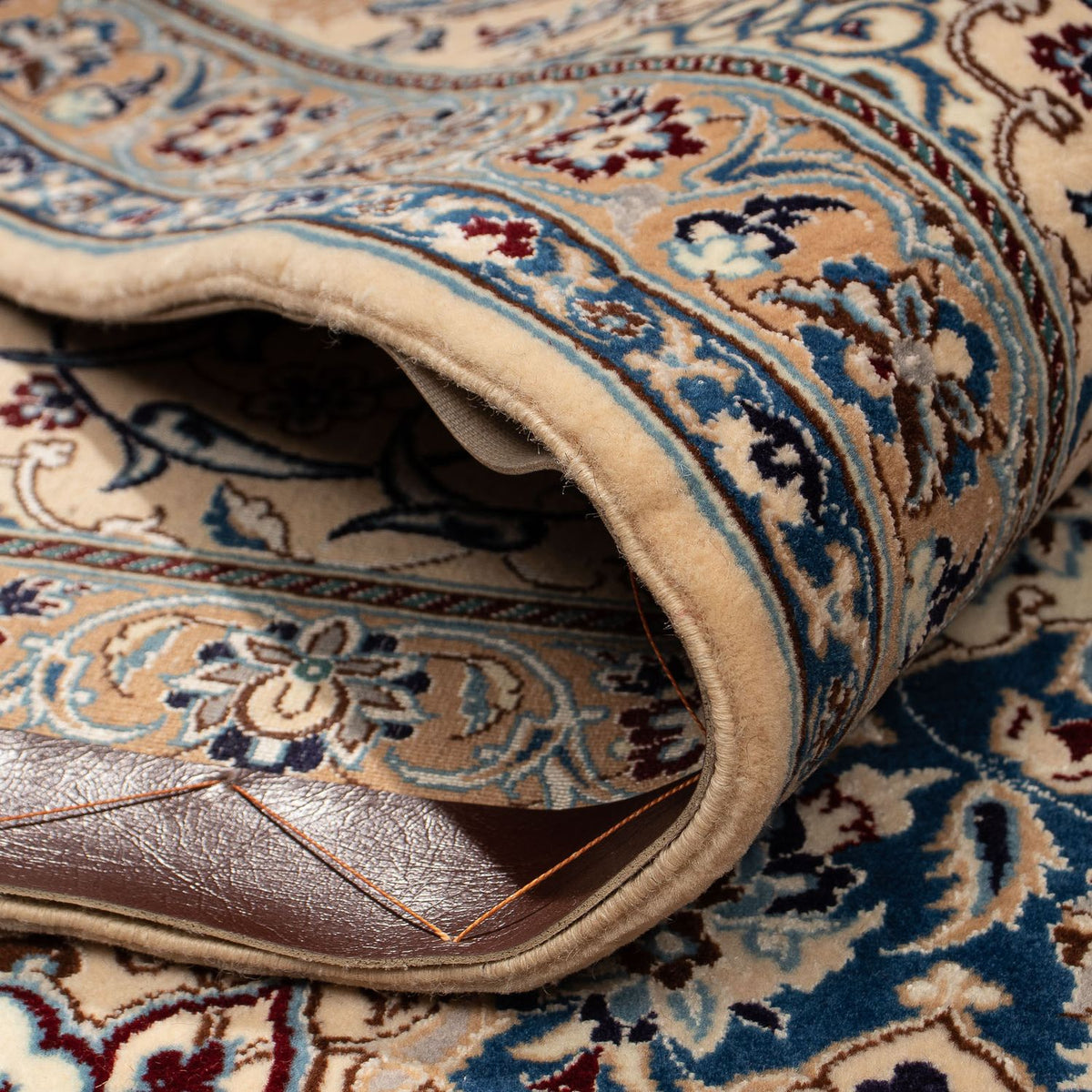 Dywan perski - Nain - Premium - 328 x 218 cm - beżowy