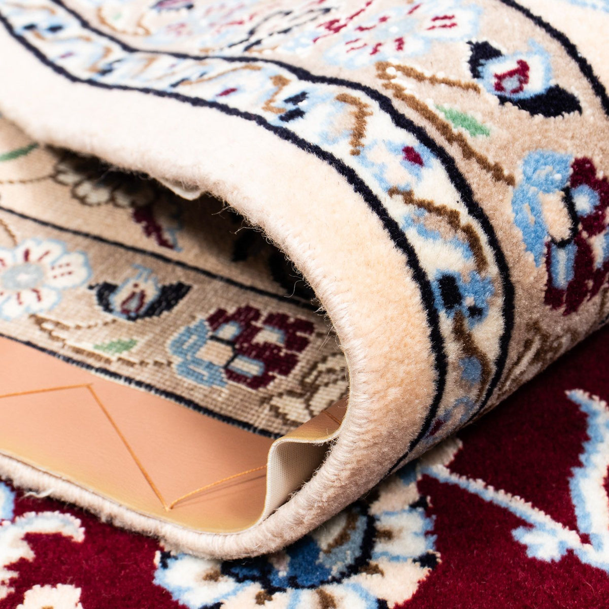 Dywan perski - Nain - Królewski - 305 x 201 cm - ciemna czerwień