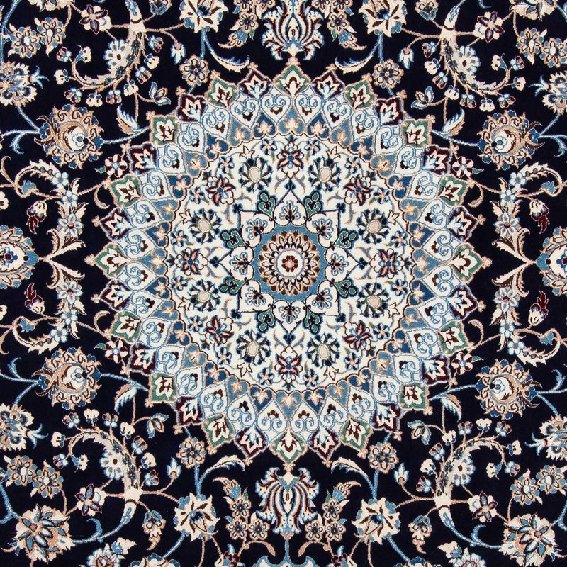 Dywan perski - Nain - Królewski - 319 x 203 cm - czarny