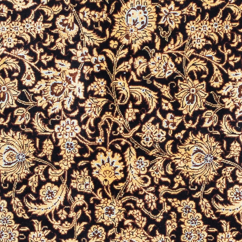 Dywan perski - Ghom - 118 x 80 cm - ciemnoniebieski