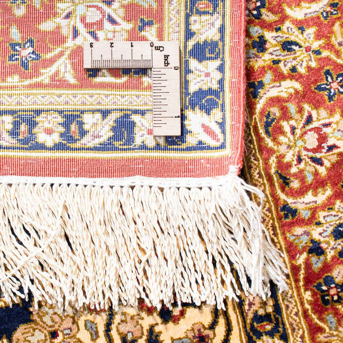 Dywan perski - Ghom - 116 x 78 cm - jasnobrązowy