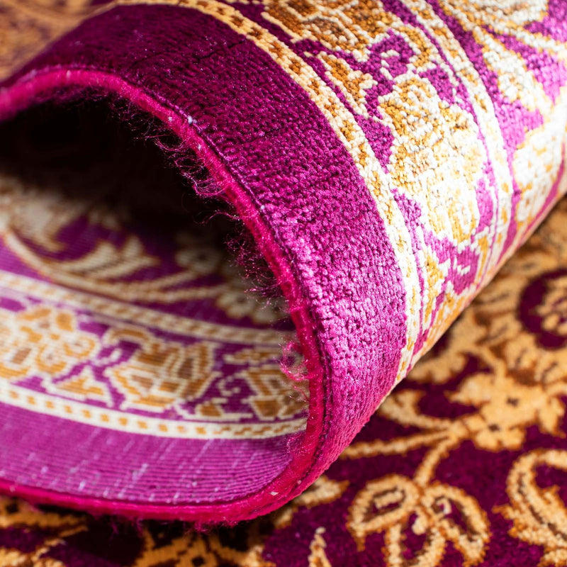 Dywan perski - Ghom - 150 x 100 cm - fioletowy