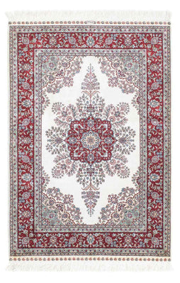 Orientalny dywan - Hereke - 137 x 91 cm - ciemna czerwień