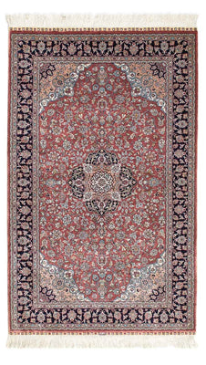 Orientalny dywan - Hereke - 152 x 91 cm - ciemna czerwień