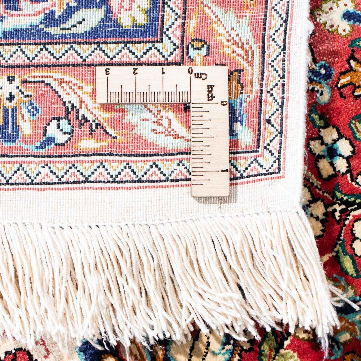 Dywan perski - Ghom - 155 x 104 cm - beżowy