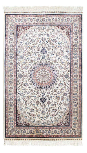 Orientalny dywan - Hereke - 152 x 91 cm - ciemna czerwień