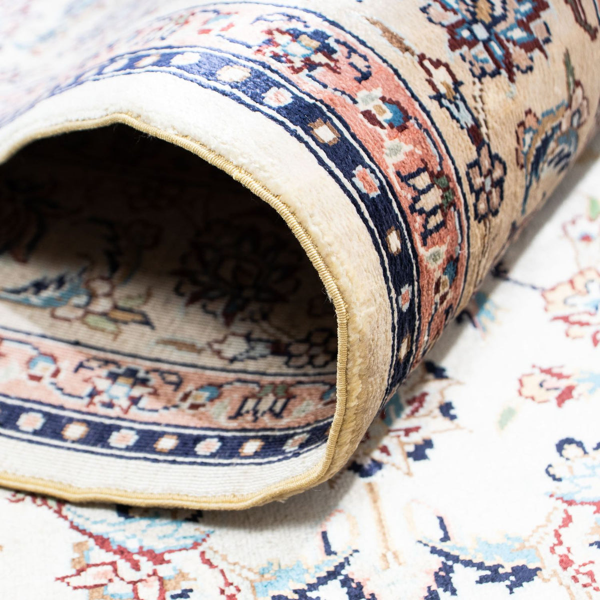 Orientalny dywan - Hereke - 152 x 91 cm - ciemna czerwień