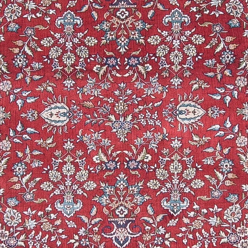 Biegacz Orientalny dywan - Hereke - 369 x 78 cm - ciemna czerwień