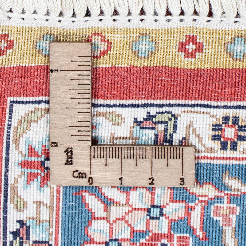 Biegacz Orientalny dywan - Hereke - 369 x 78 cm - ciemna czerwień