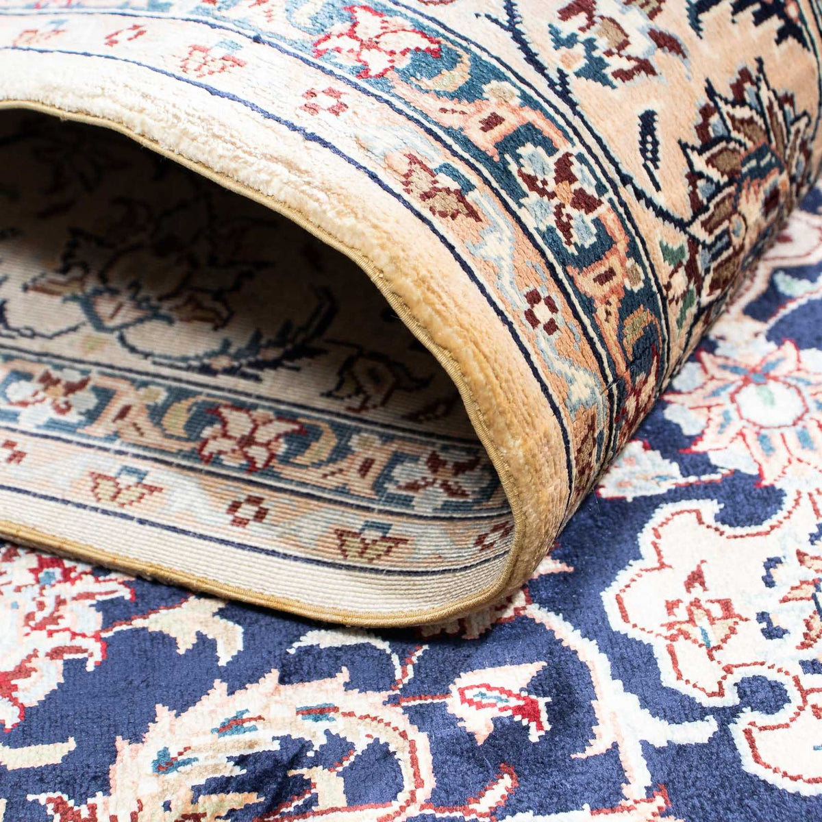 Orientalny dywan - Hereke - 152 x 91 cm - ciemna czerwień