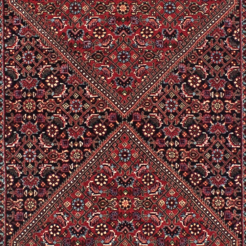 Biegacz Dywan perski - Bijar - 305 x 78 cm - rdza