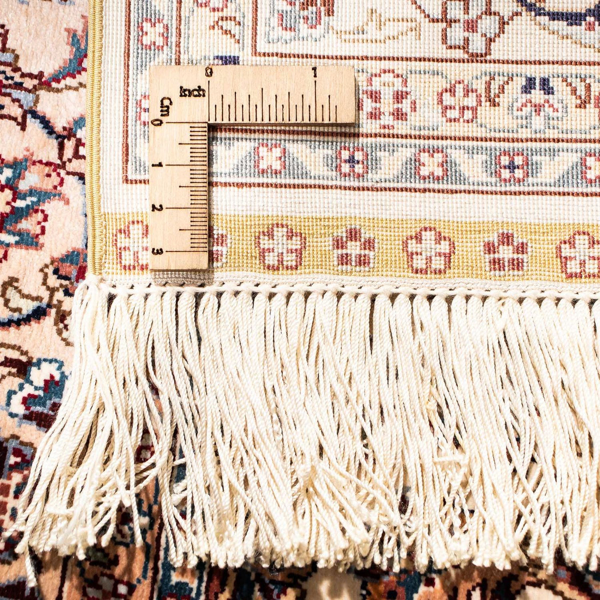 Biegacz Orientalny dywan - Hereke - 307 x 78 cm - ciemna czerwień