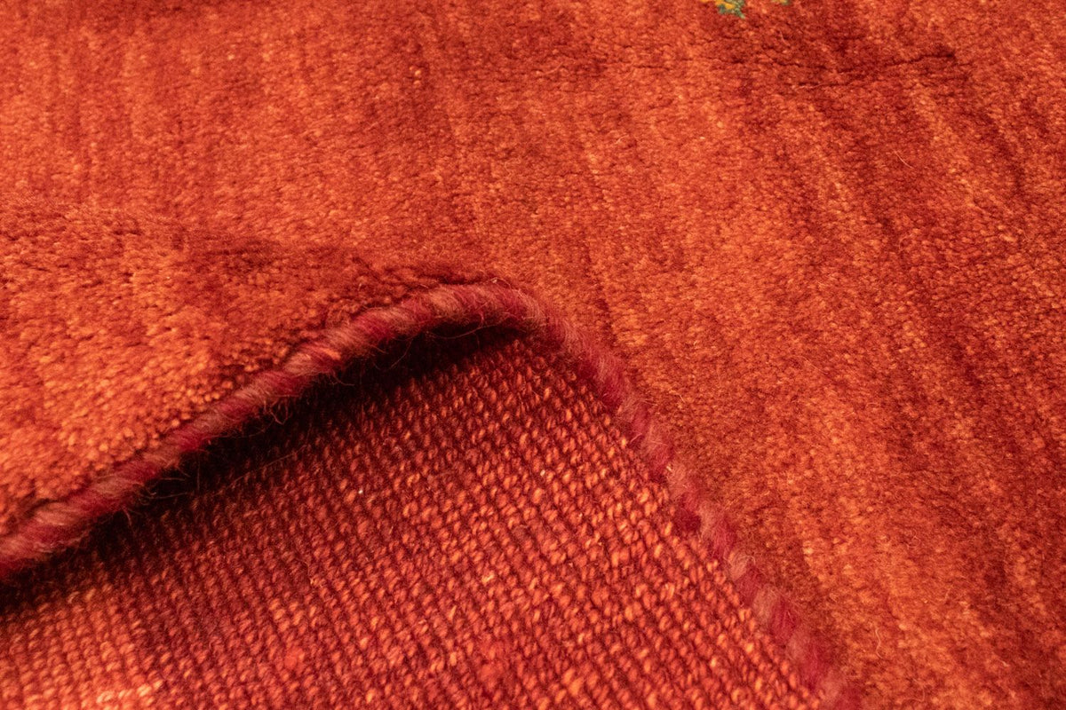 Dywan Gabbeh - Loribaft Perski - 233 x 173 cm - czerwony